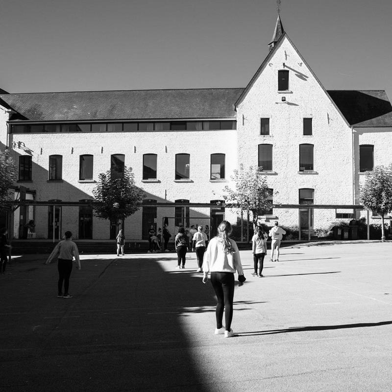 Saint-Remacle College - The halls