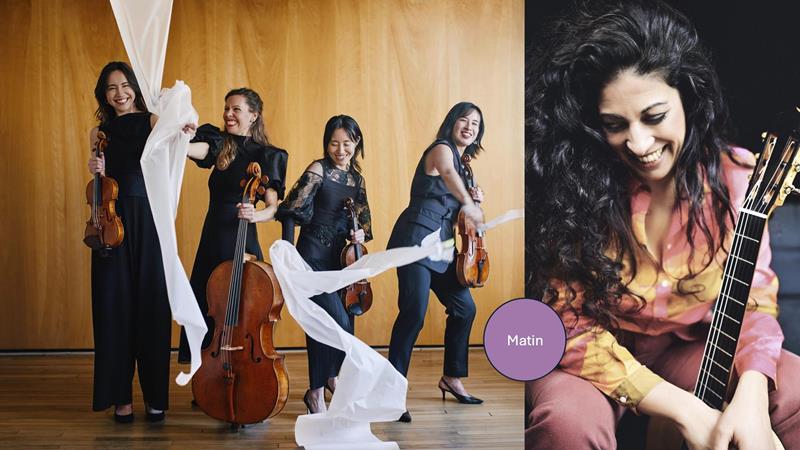 Quatuor Ardeo (c) Marc de Pierrefeu - Gaëlle Solal (c) Patrick Fouque